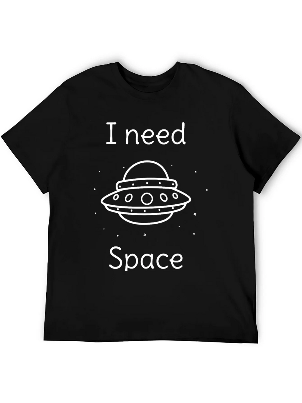 I Need Space UFO Graphic T-Shirt product image 5