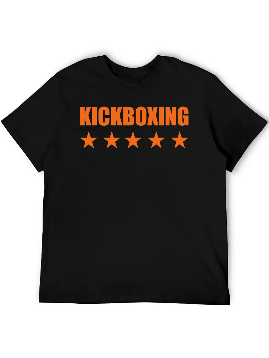 Kickboxing Star T-Shirt - Black Cotton Tee product image 5