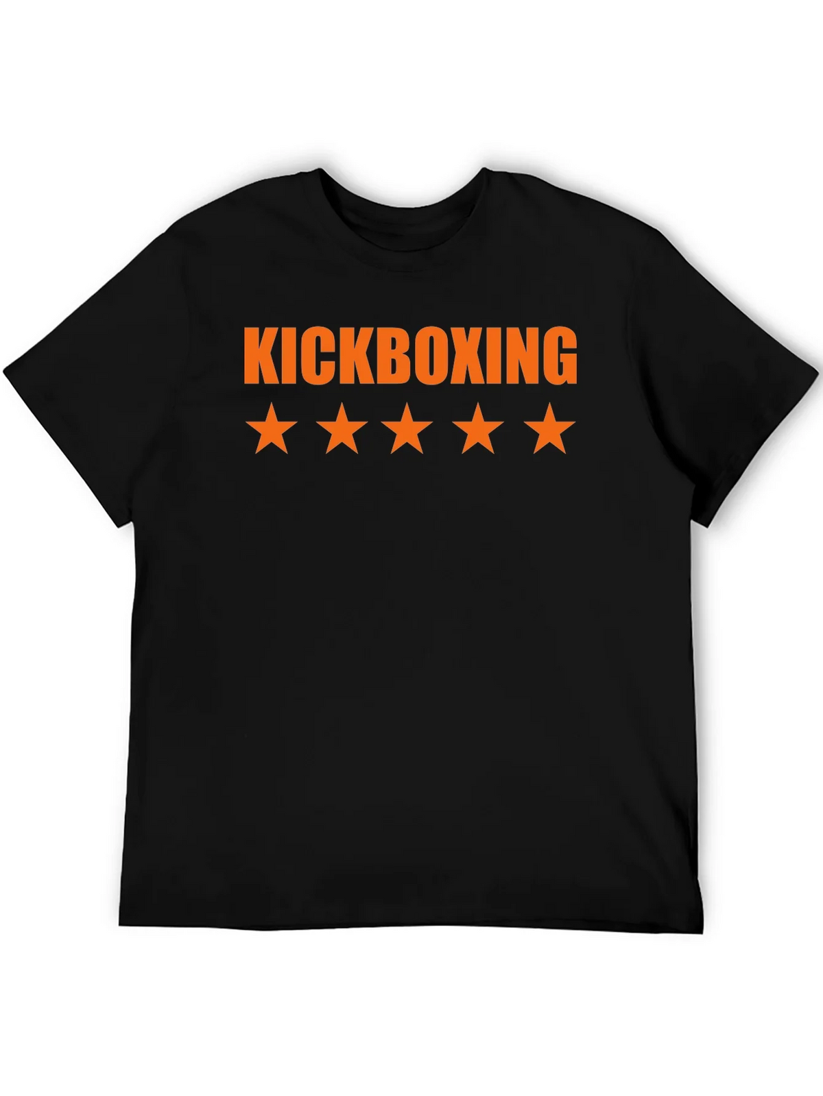 Kickboxing Star T-Shirt - Black Cotton Tee product image 5