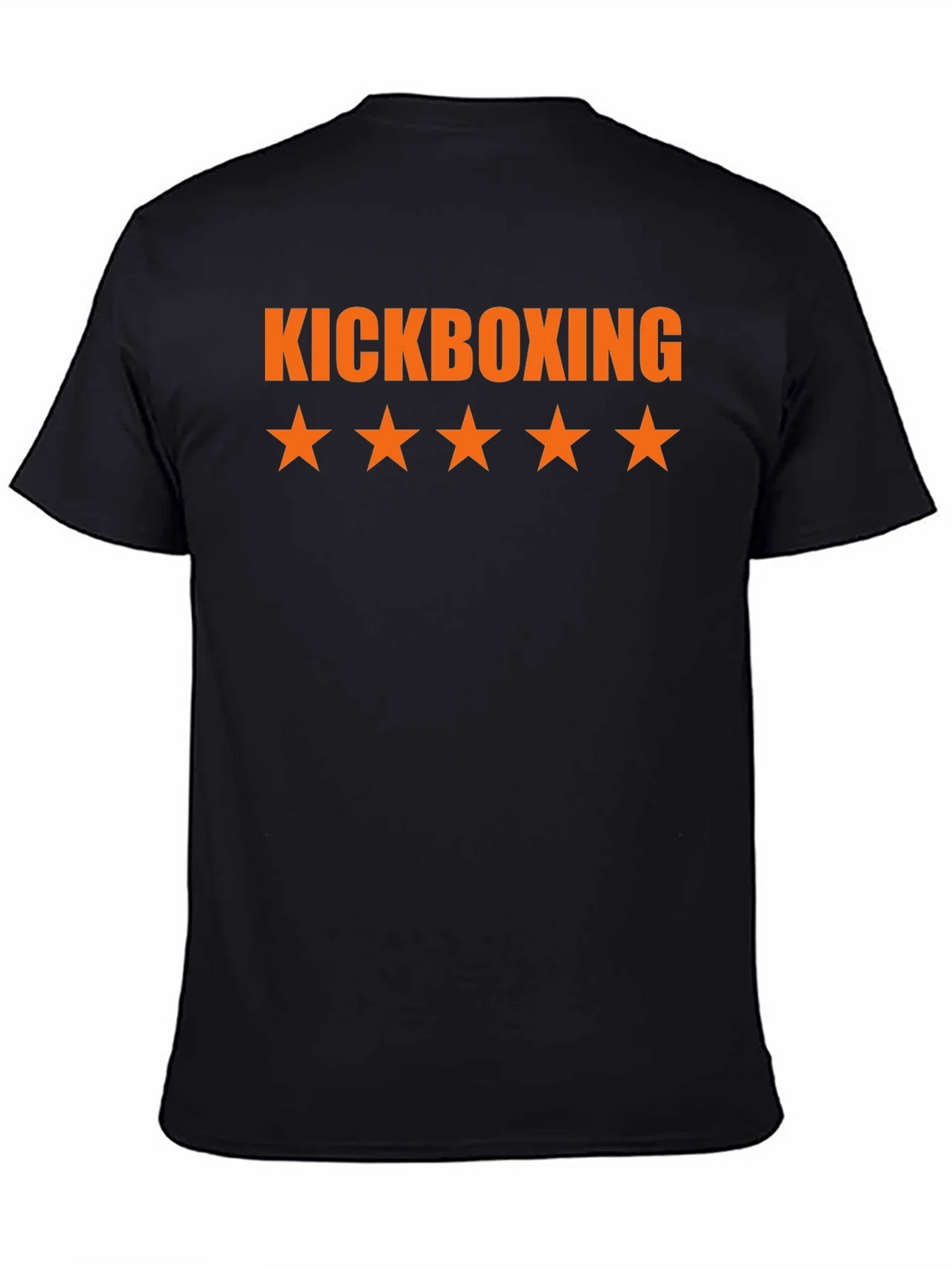 Kickboxing Star T-Shirt - Black Cotton Tee product image 4
