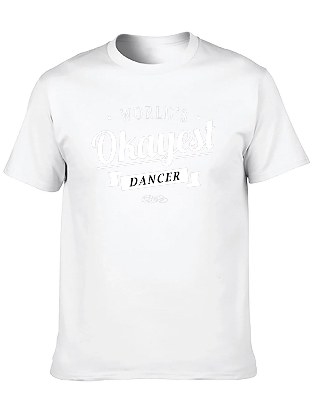Worlds Okayest Dancer Graphic Tee - Black product image 9