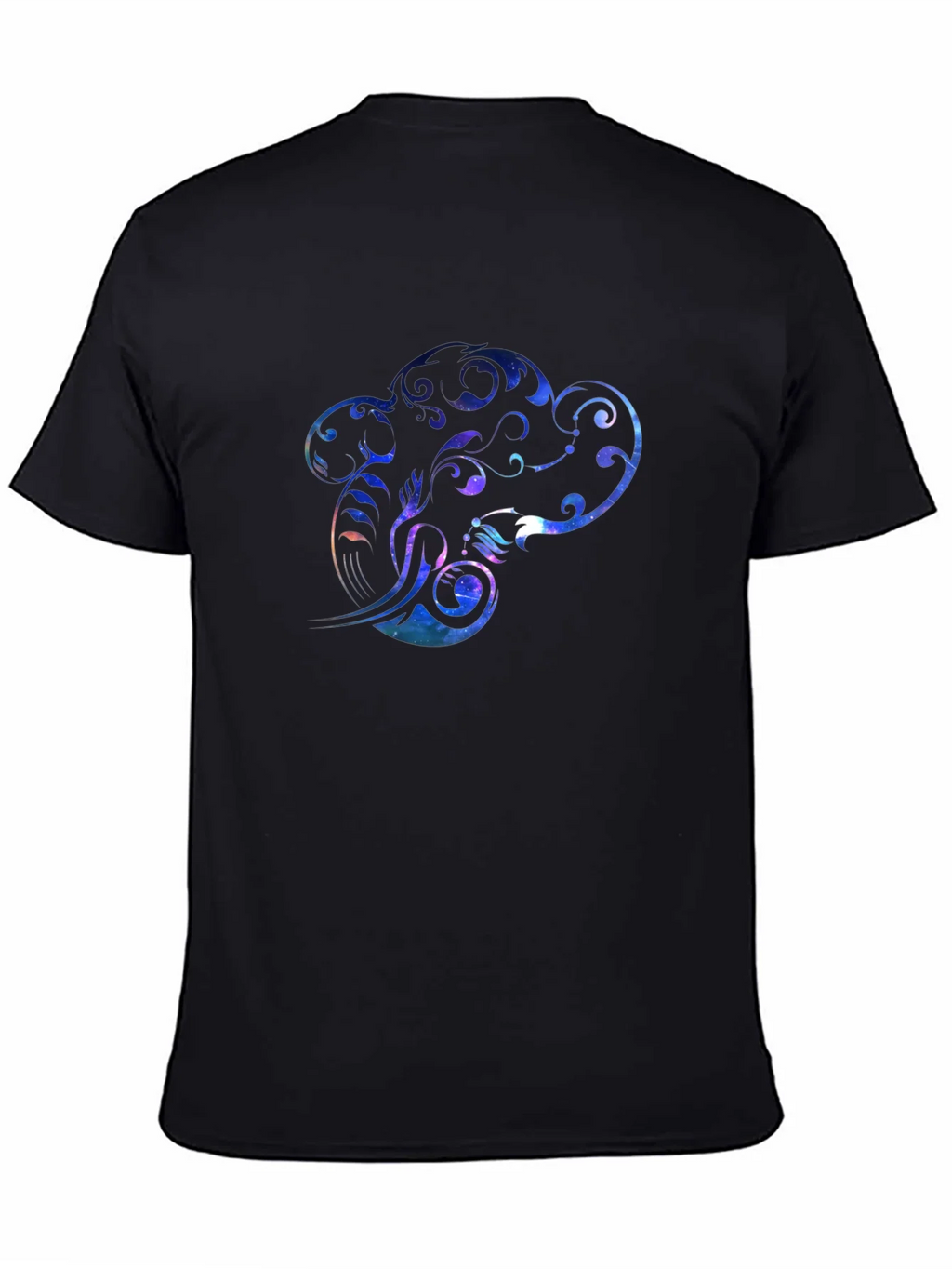 Cosmic Chef Hat Graphic Tee - Black