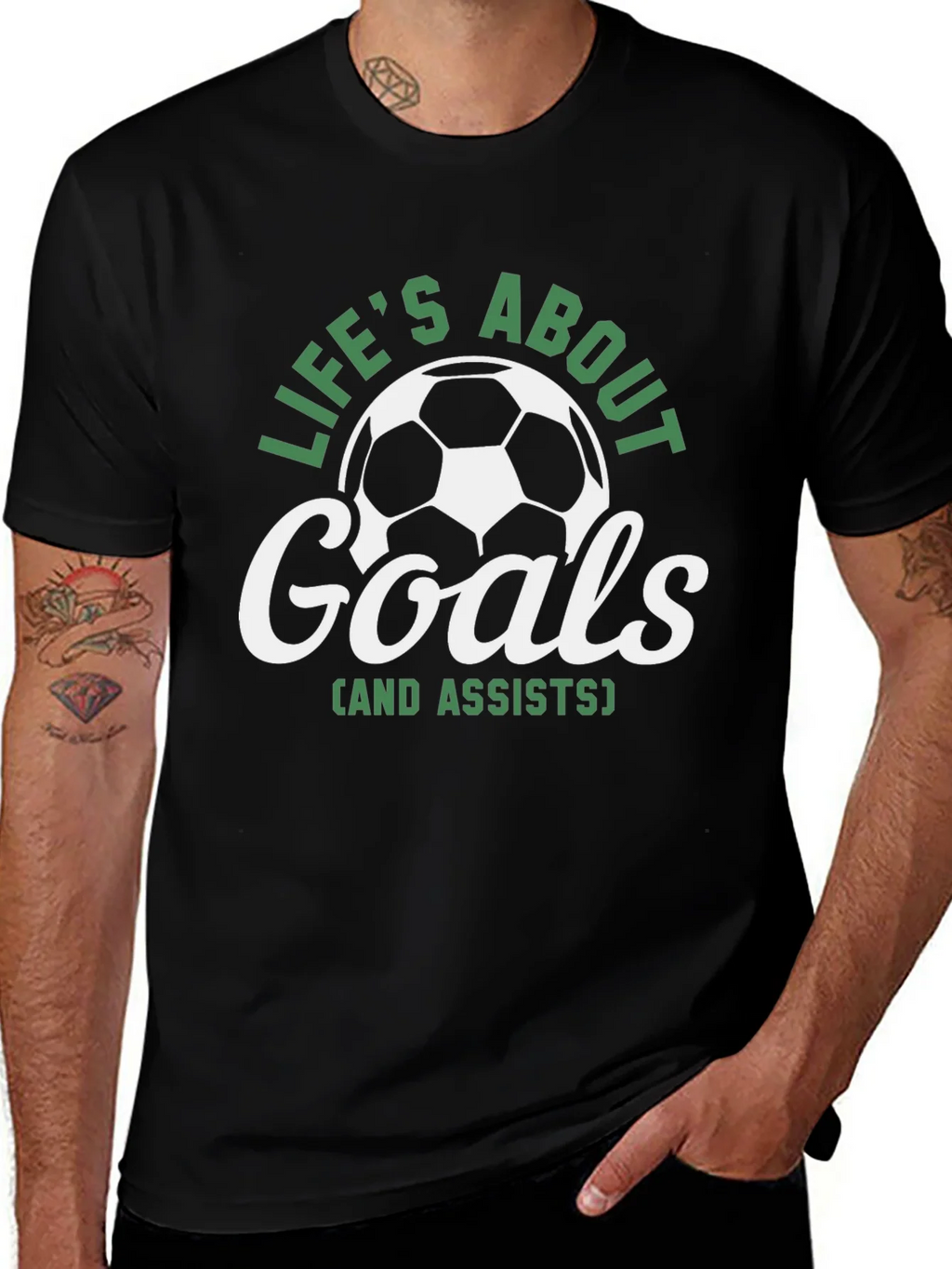 Soccer Life T-Shirt - Goals & Assists product image 1