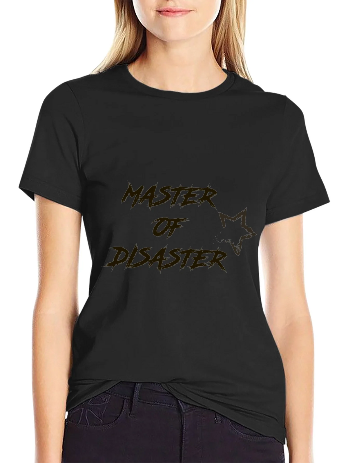 Master of Disaster Black Graphic Tee product image 2