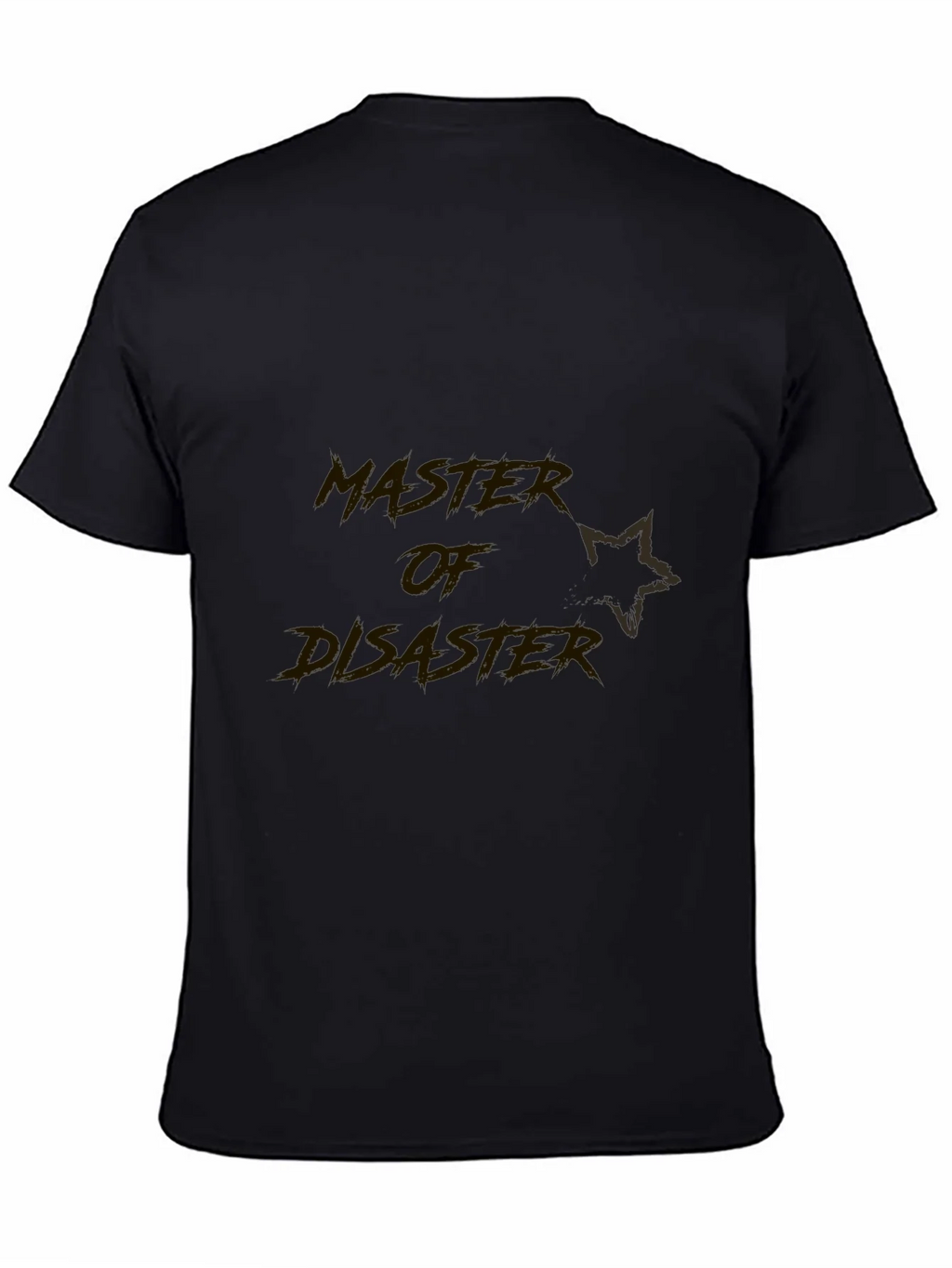 Master of Disaster Black Graphic Tee product image 4