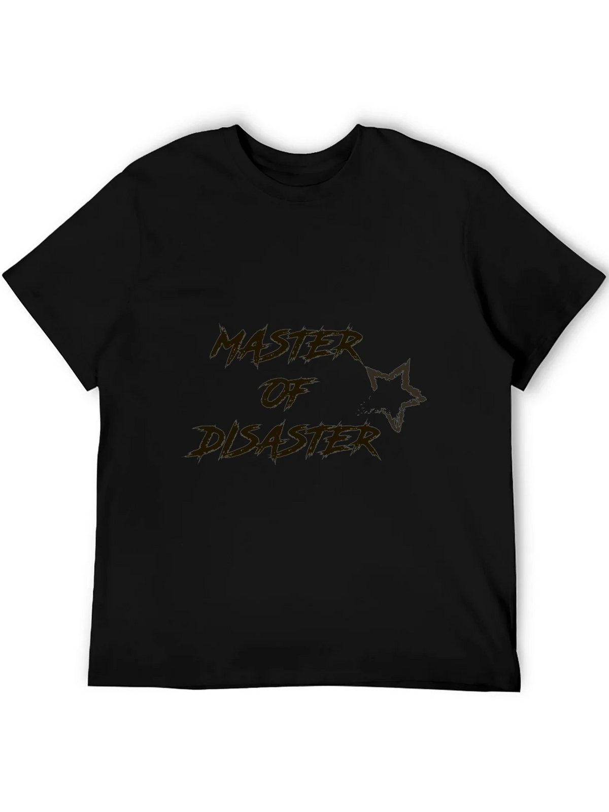Master of Disaster Black Graphic Tee product image 5
