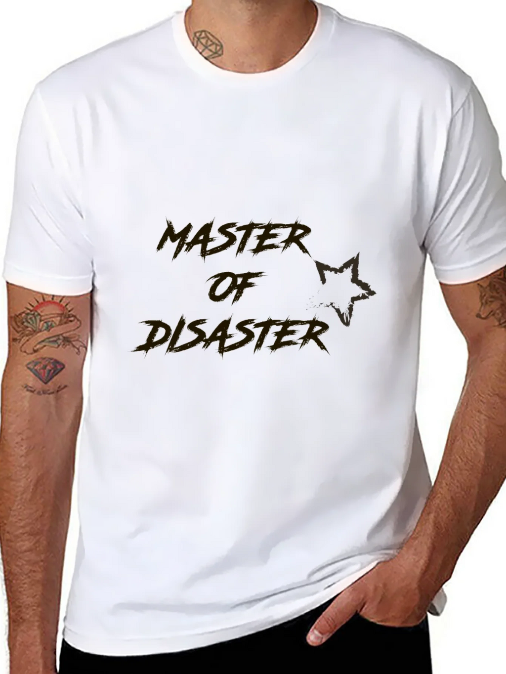 Master of Disaster Black Graphic Tee product image 7