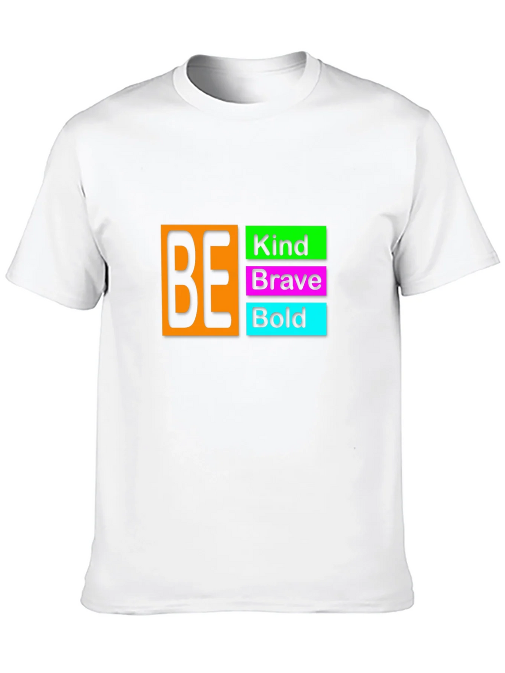 Be Kind Brave Bold Black T-Shirt product image 9
