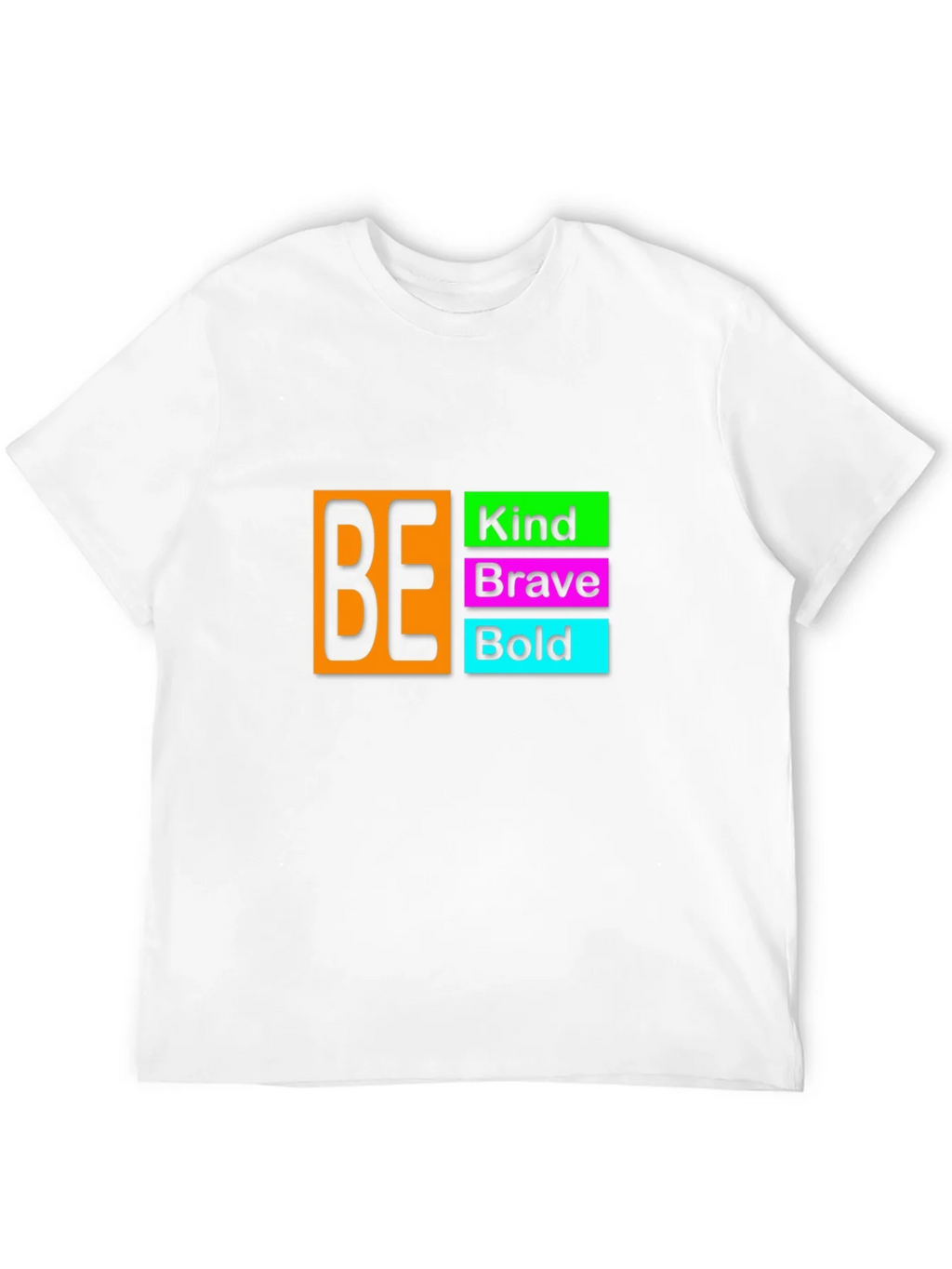 Be Kind Brave Bold Black T-Shirt product image 11