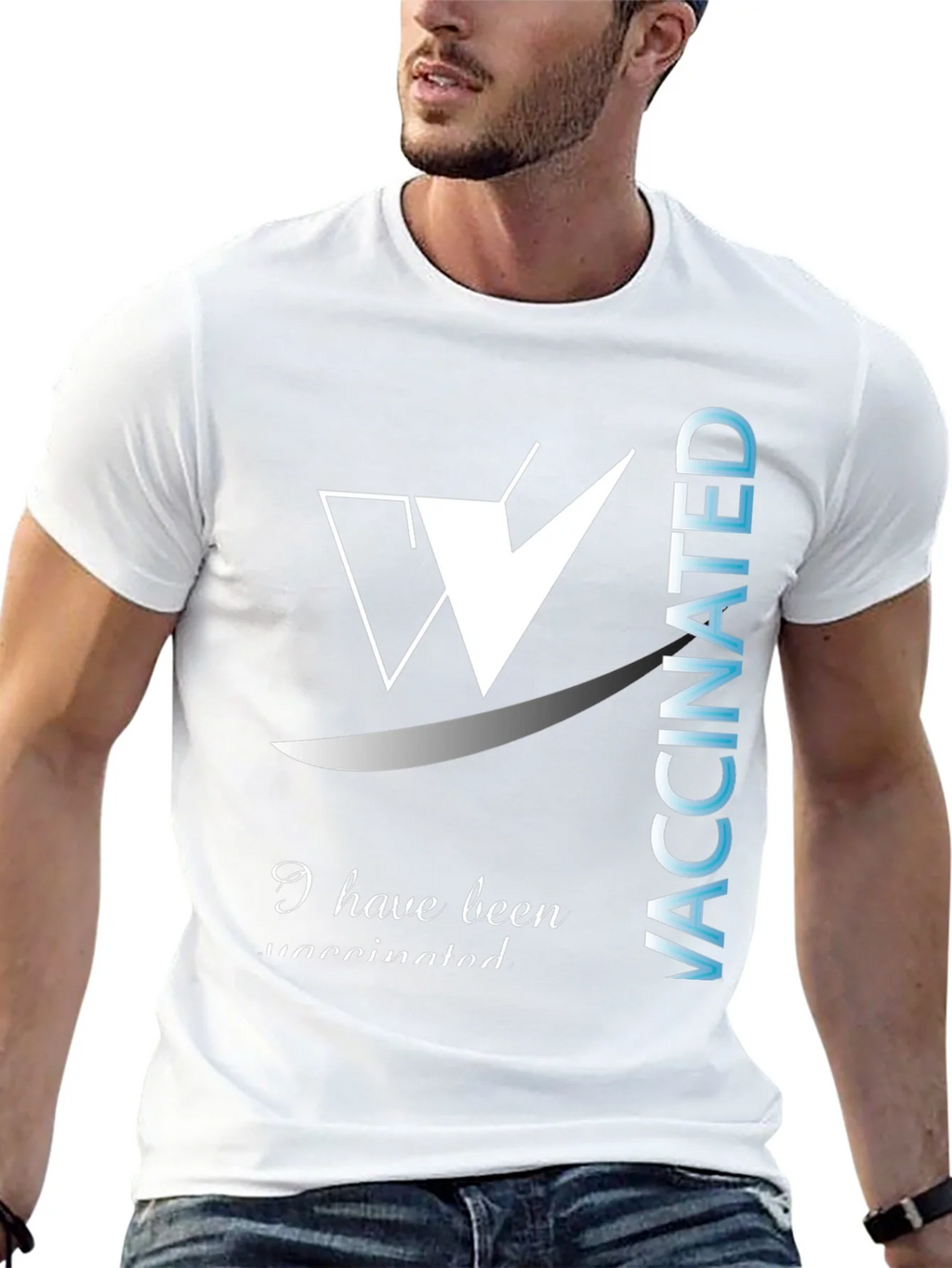 I Have Been Vaccinated Black T-Shirt product image 12