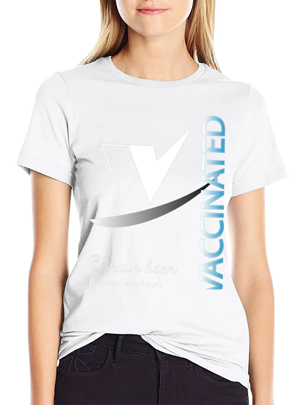 I Have Been Vaccinated Black T-Shirt product image 8