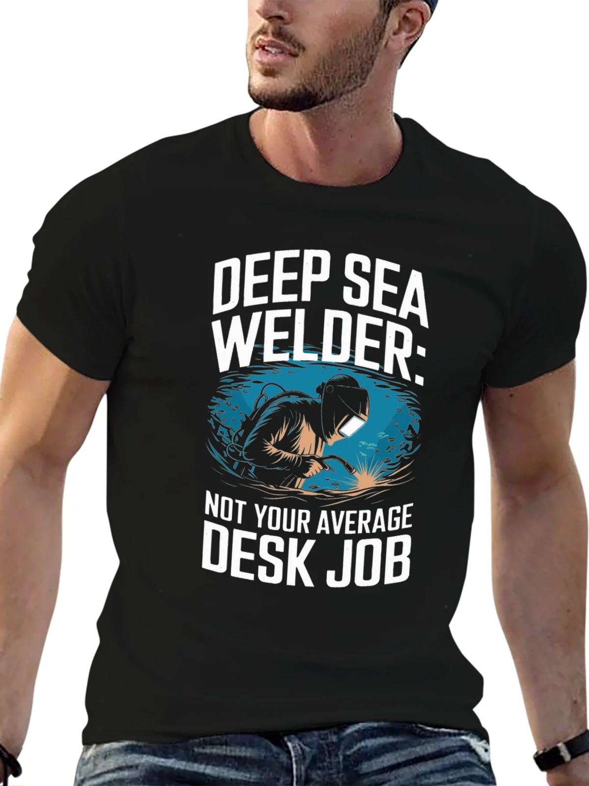 Deep Sea Welder T-Shirt product image 6