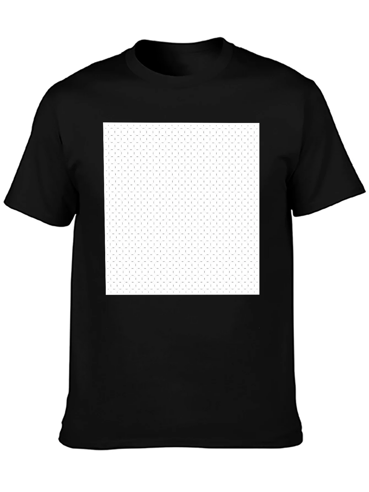 Black Crew Neck T-Shirt with Graphic product image 3