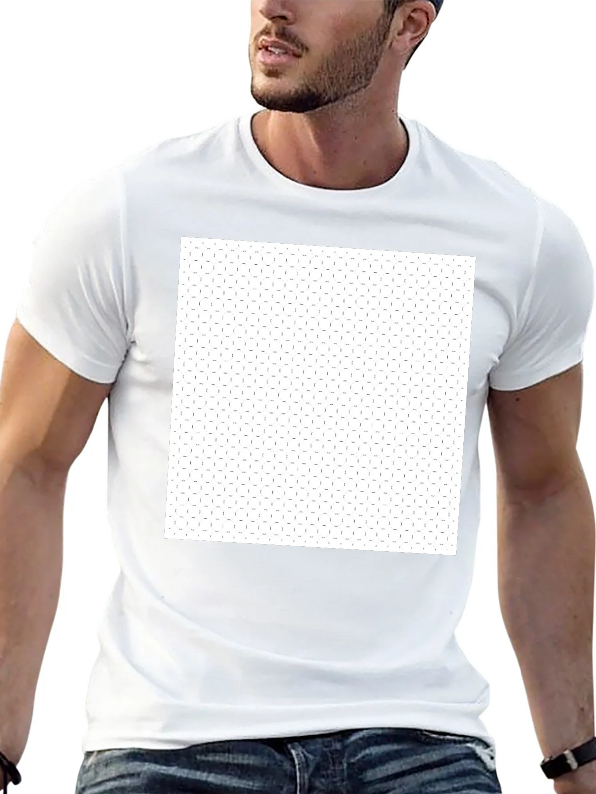 Black Crew Neck T-Shirt with Graphic product image 12