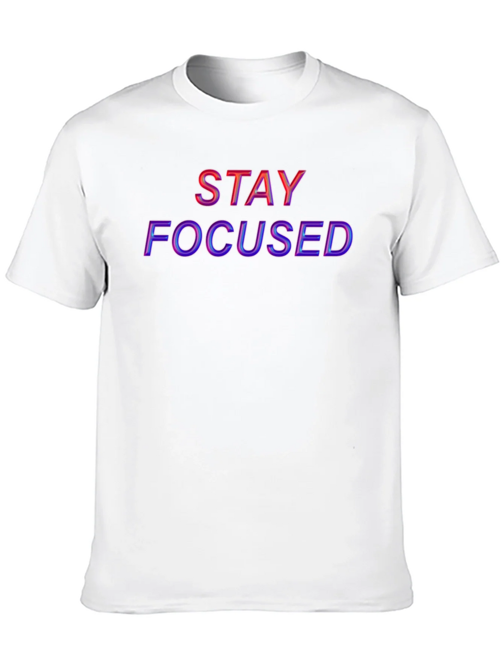 Stay Focused Graphic T-Shirt - Motivational Tee product image 9