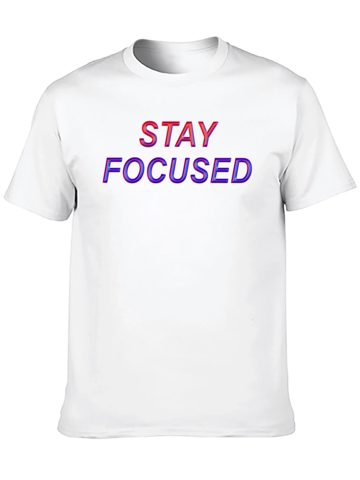 Stay Focused Graphic T-Shirt - Motivational Tee product image 9