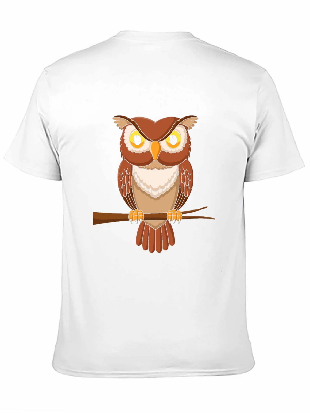 Owl Graphic Tee - Mens Short Sleeve Crew Neck T-Shirt product image 10