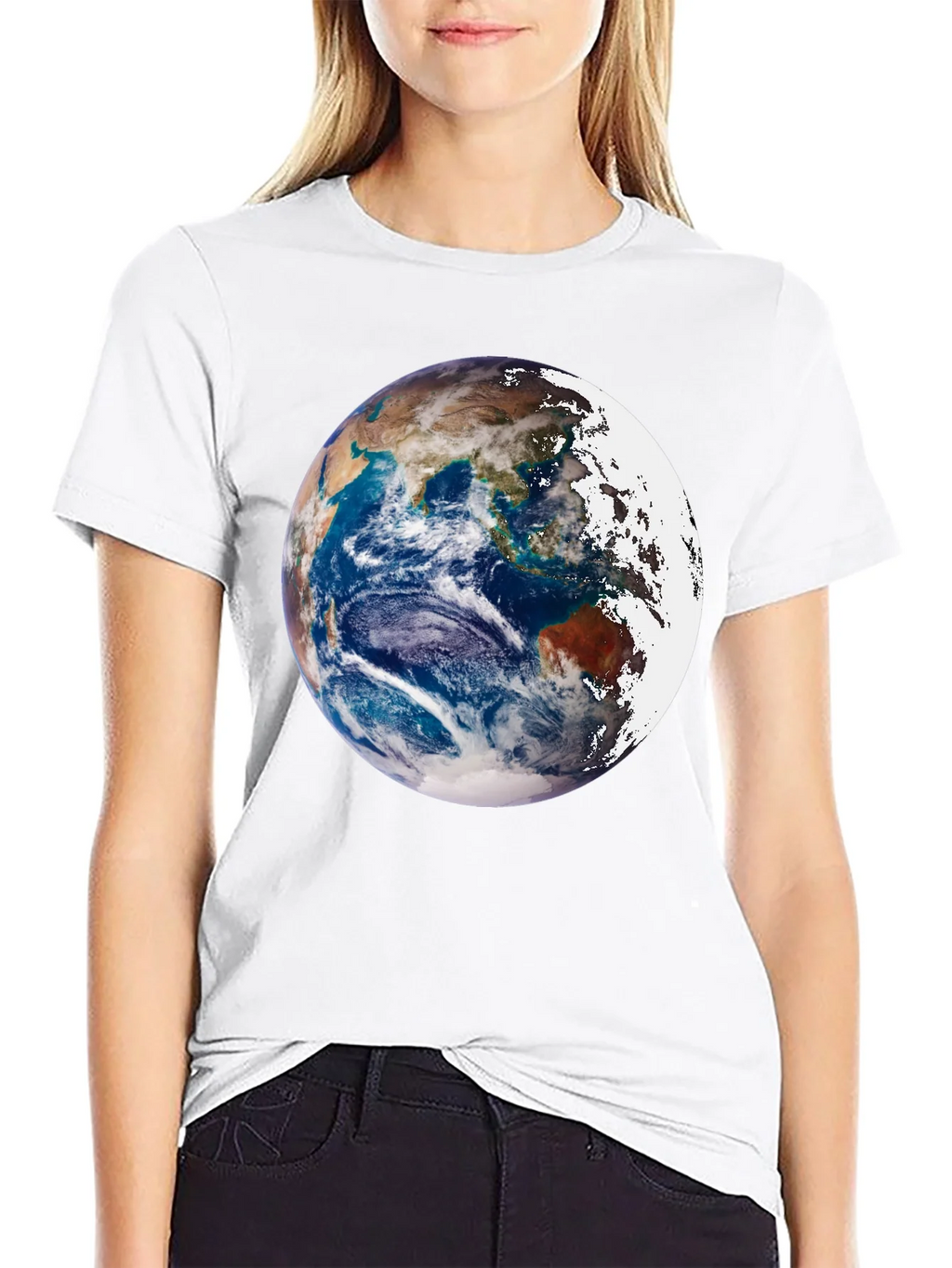 Earth Graphic Black Tee - Global Awareness product image 6