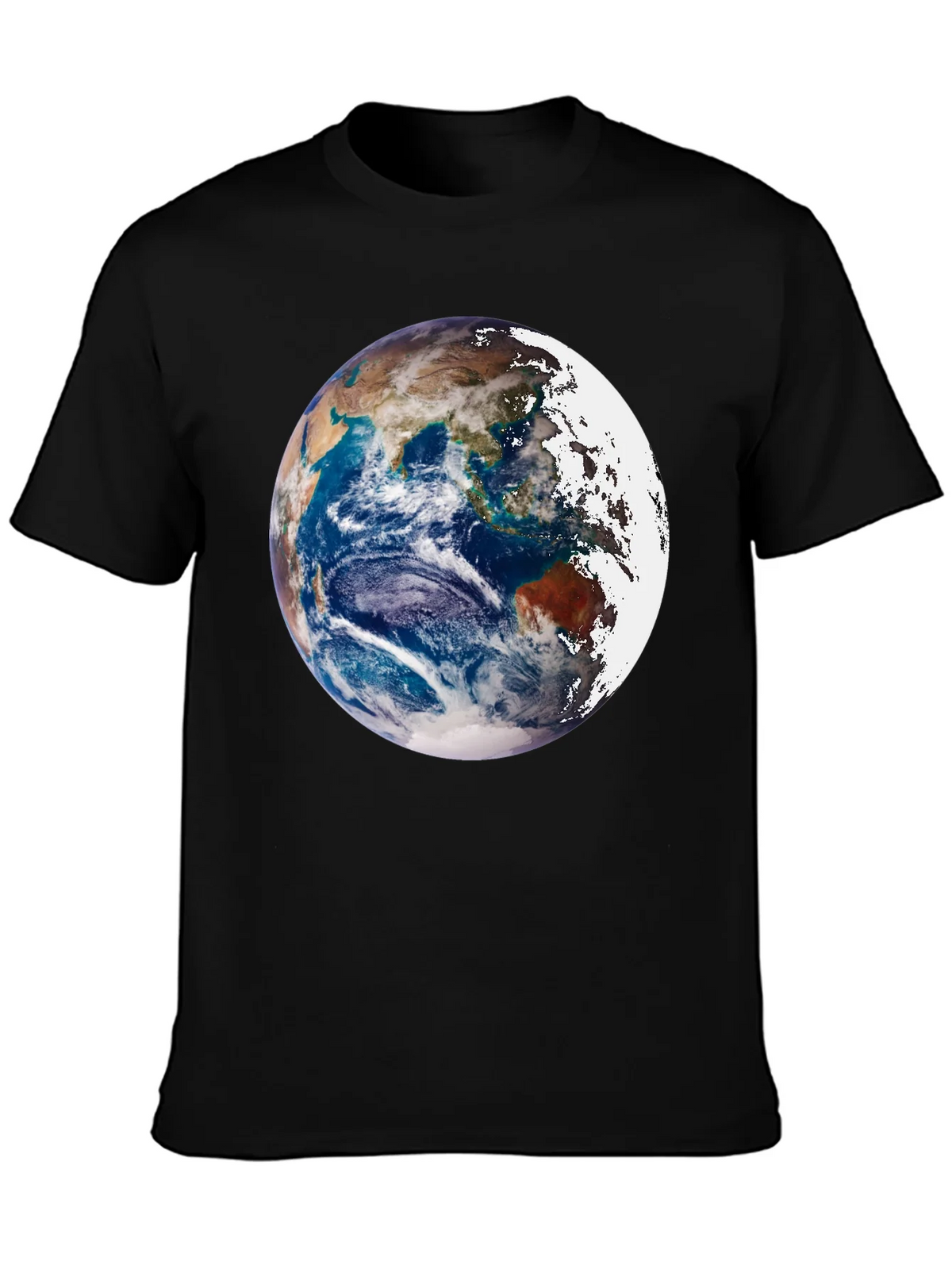 Earth Graphic Black Tee - Global Awareness product image 2