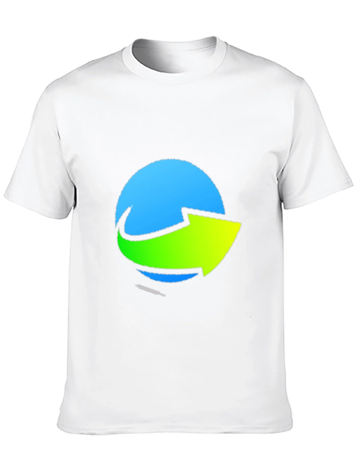 Stylish Graphic Tee - Blue & Green Arrow Design product image 9