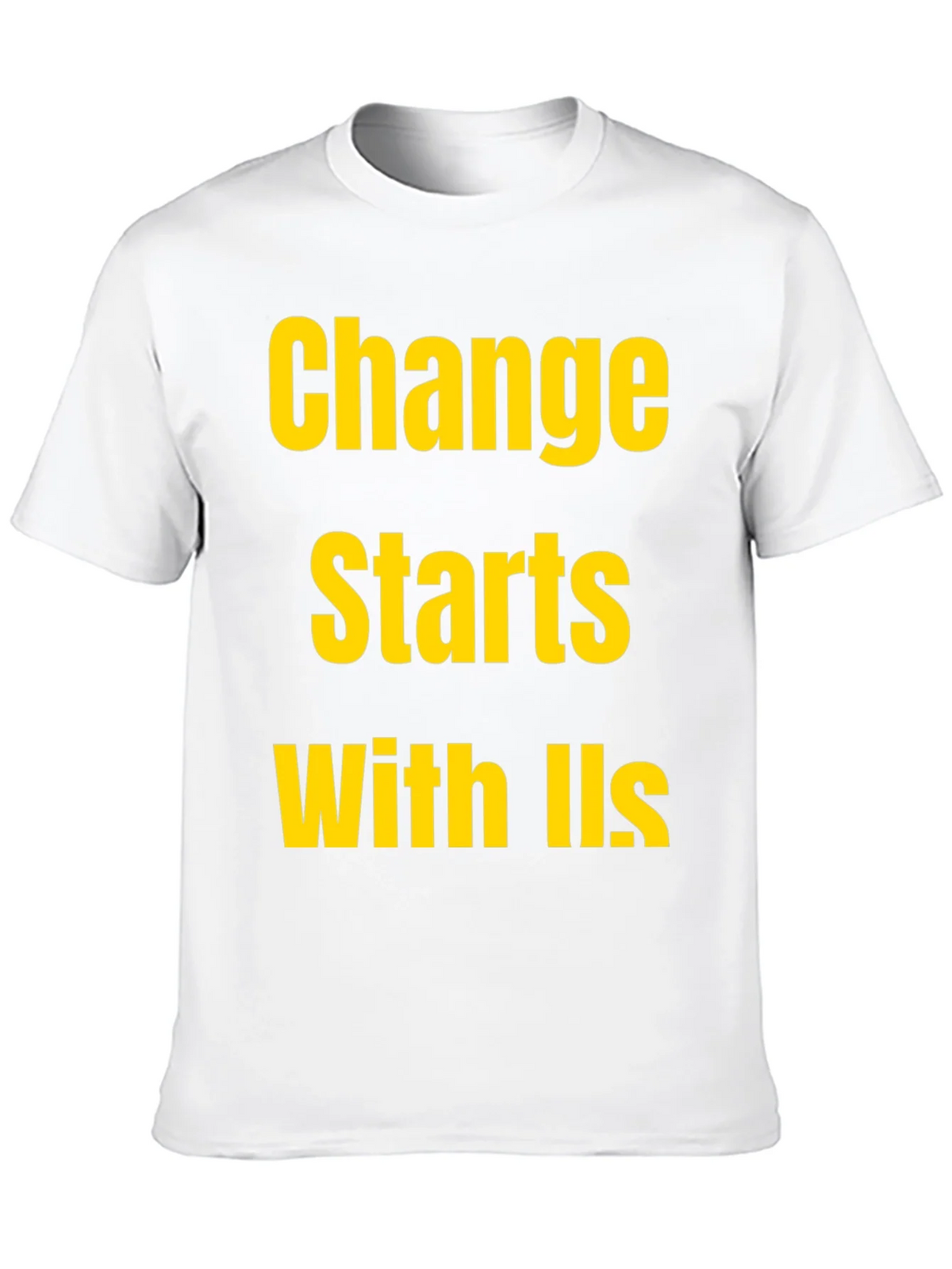 Change Starts With Us Black T-Shirt product image 9