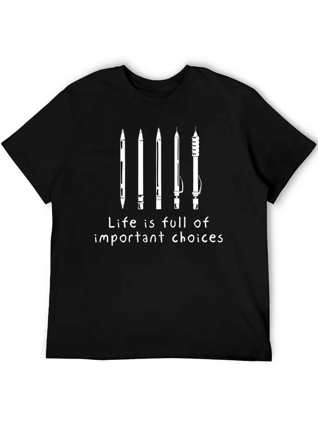 Life Choices Graphic T-Shirt - Black product image 5