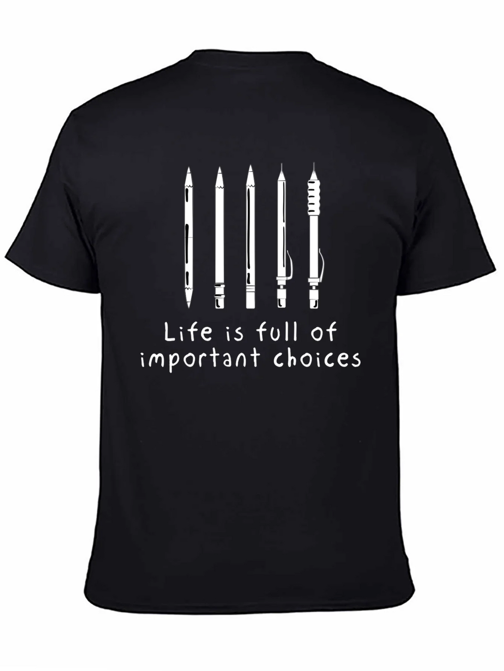 Life Choices Graphic T-Shirt - Black product image 4