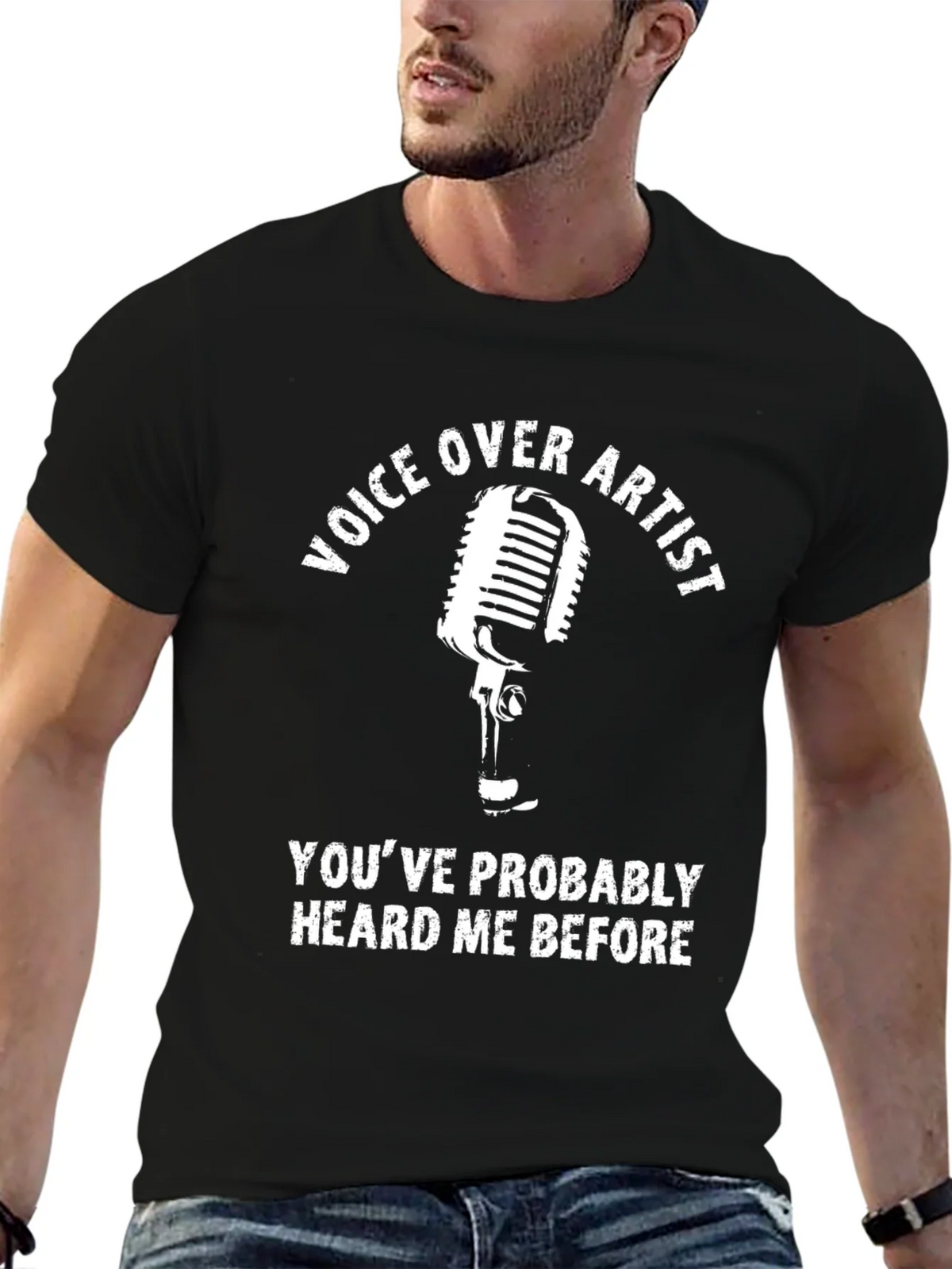 Voice Over Artist T-Shirt - Heard Me Before Tee product image 5
