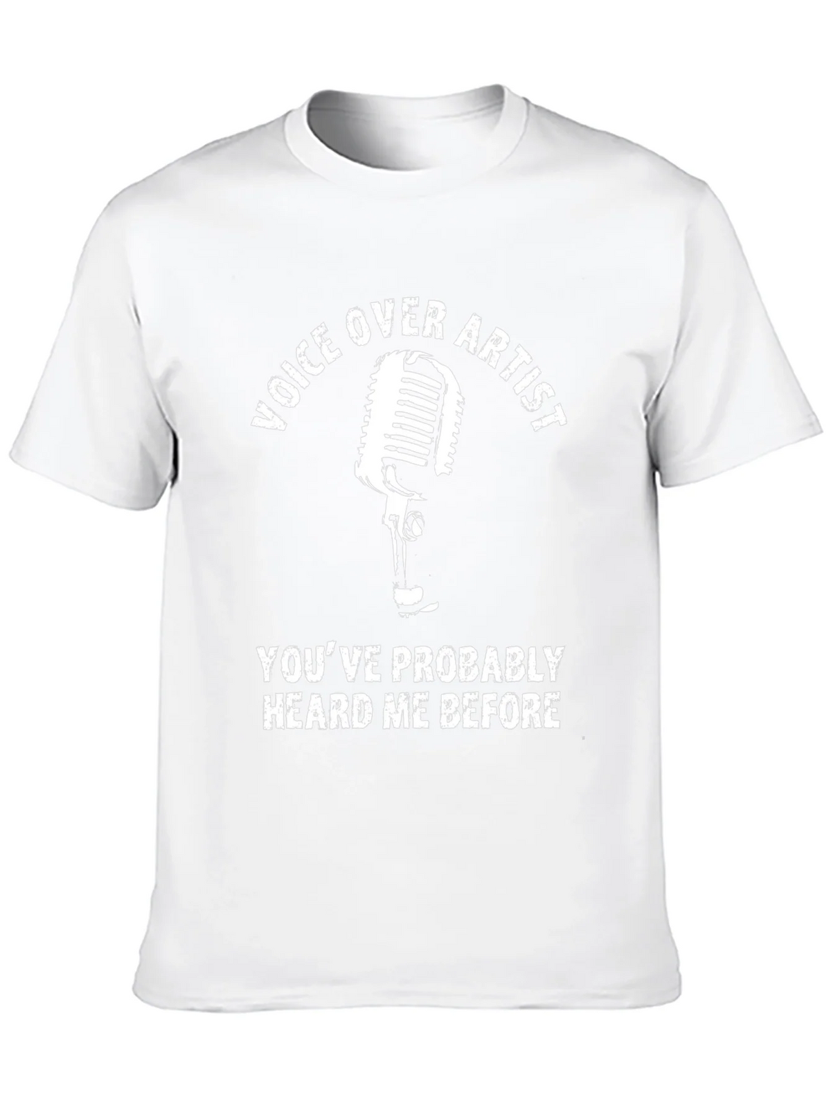 Voice Over Artist T-Shirt - Heard Me Before Tee product image 8