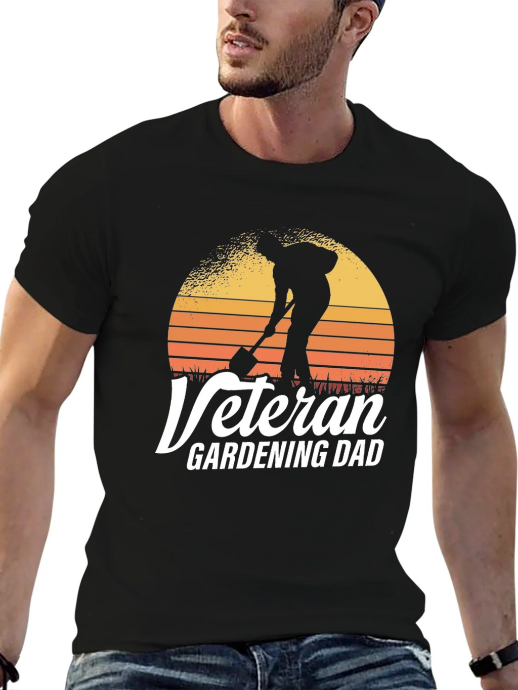 Veteran Gardening Dad T-Shirt product image 6