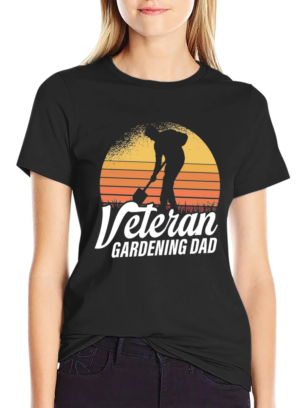 Veteran Gardening Dad T-Shirt product image 2