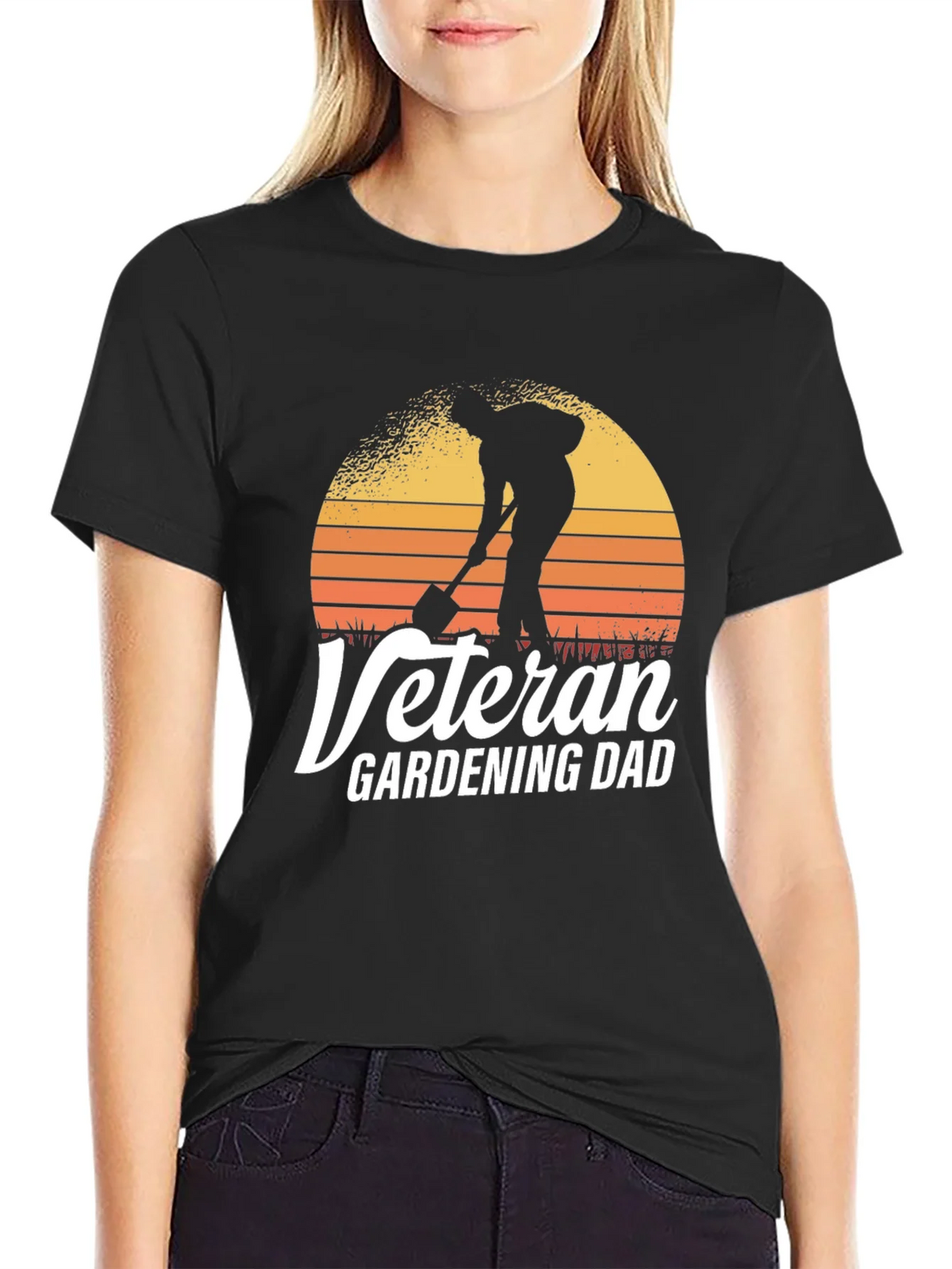 Veteran Gardening Dad T-Shirt product image 2