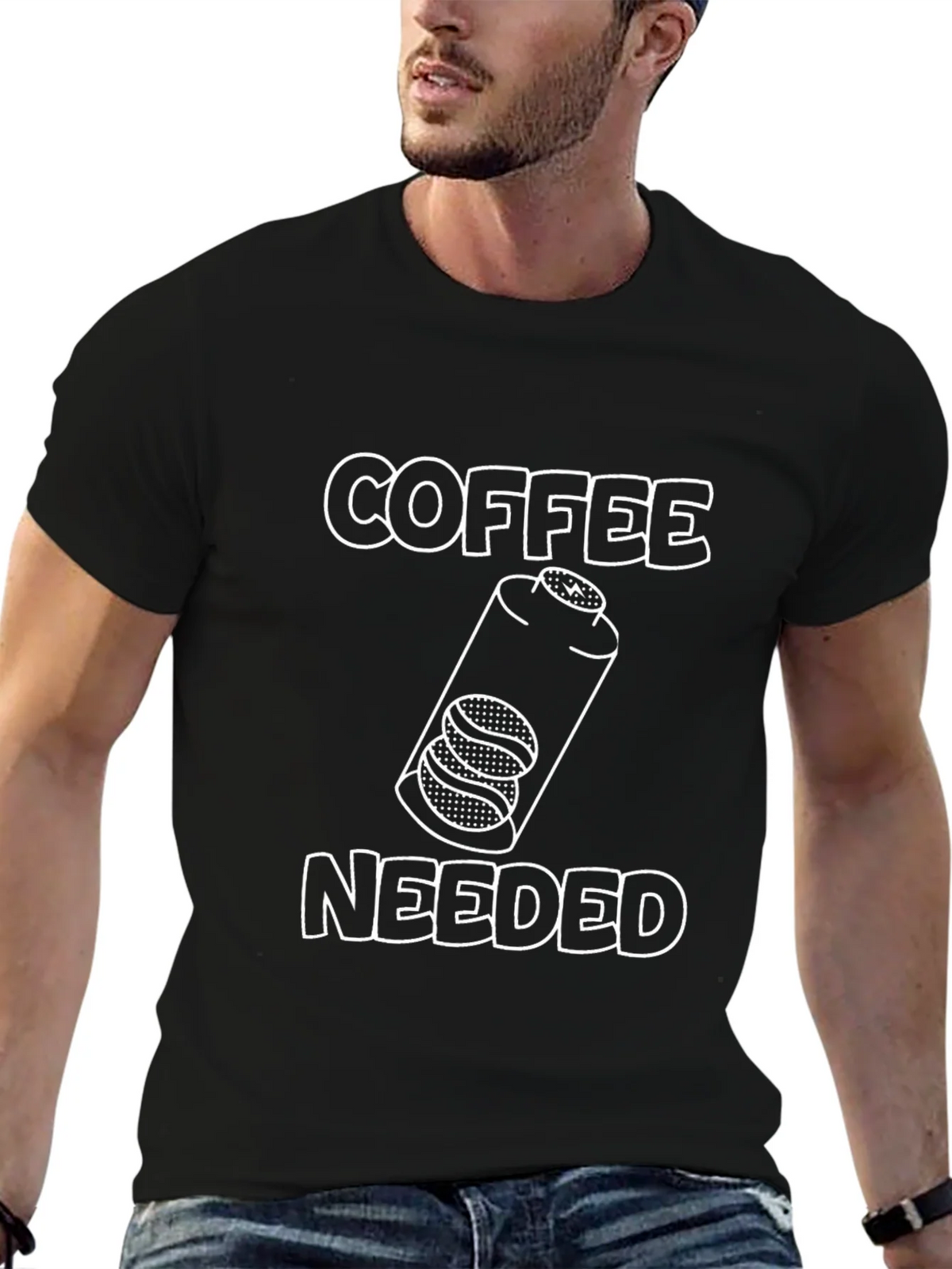 Coffee Needed T-Shirt - Graphic Tee product image 6