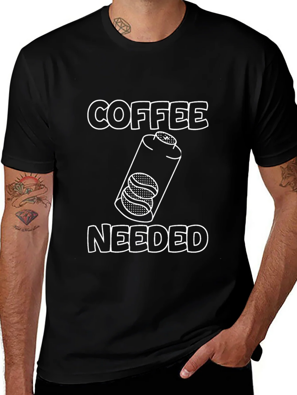 Coffee Needed T-Shirt - Graphic Tee product image 1