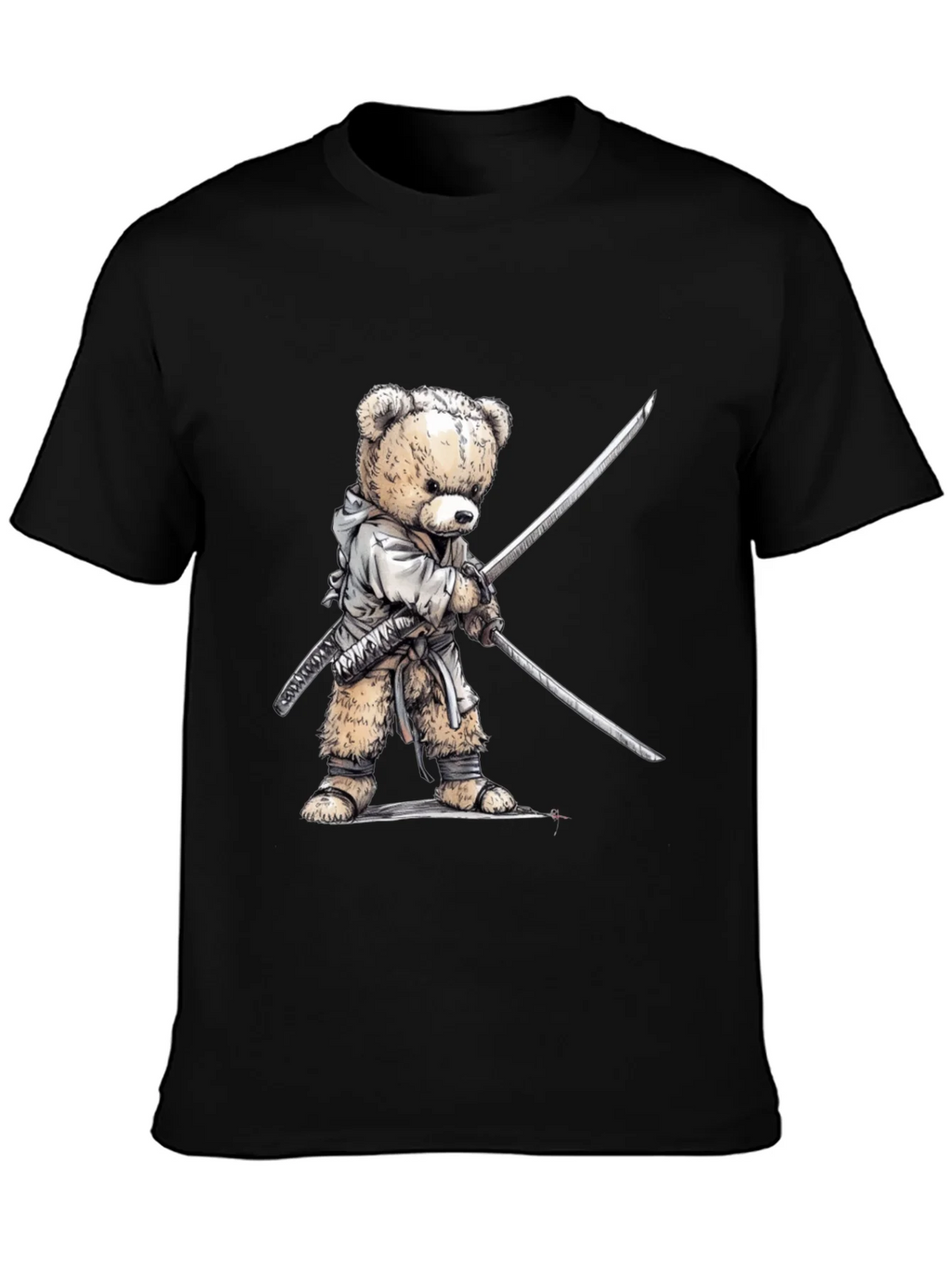 Samurai Bear T-Shirt - Soft Cotton Tee product image 3