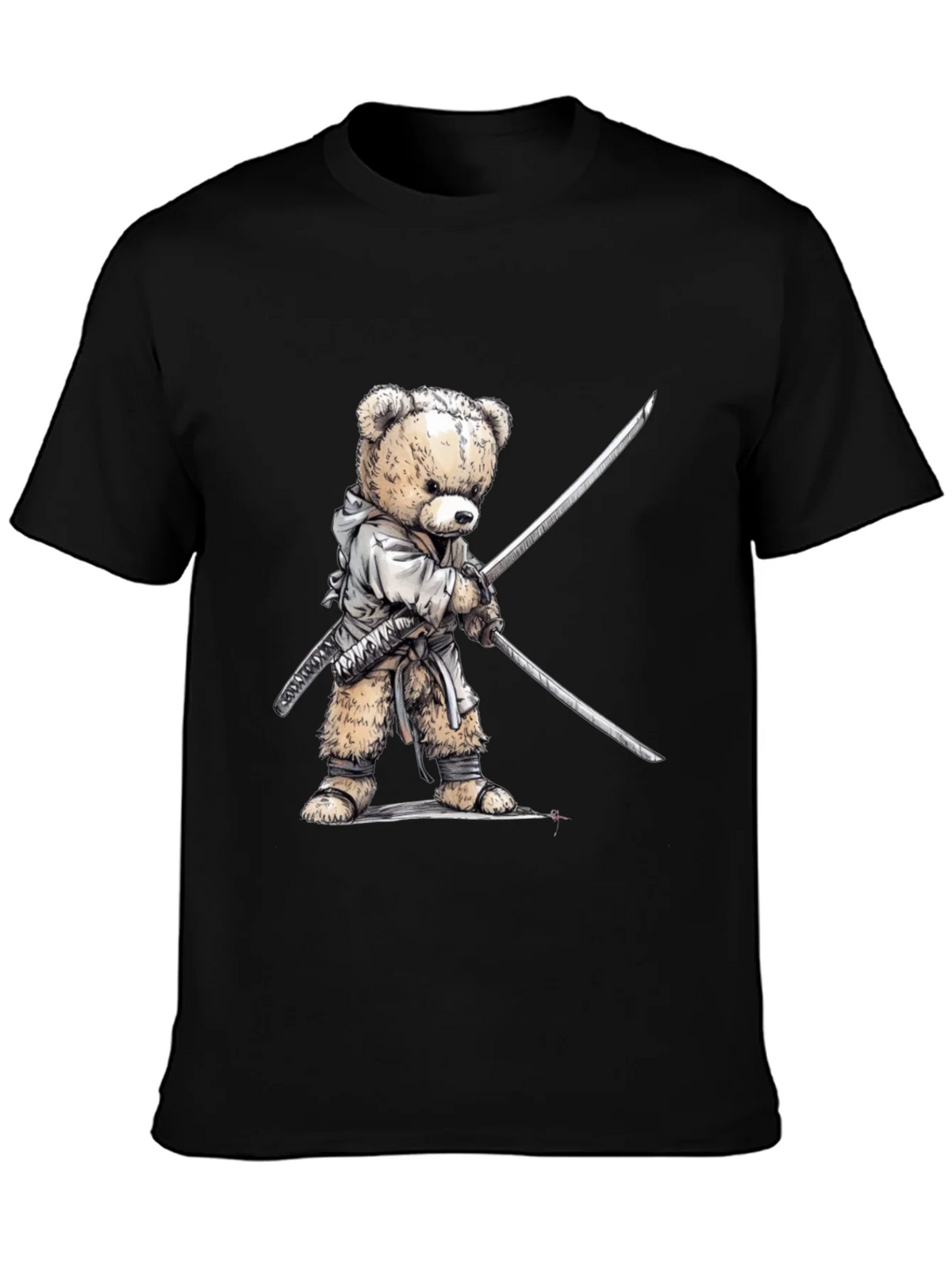 Samurai Bear T-Shirt - Soft Cotton Tee product image 3