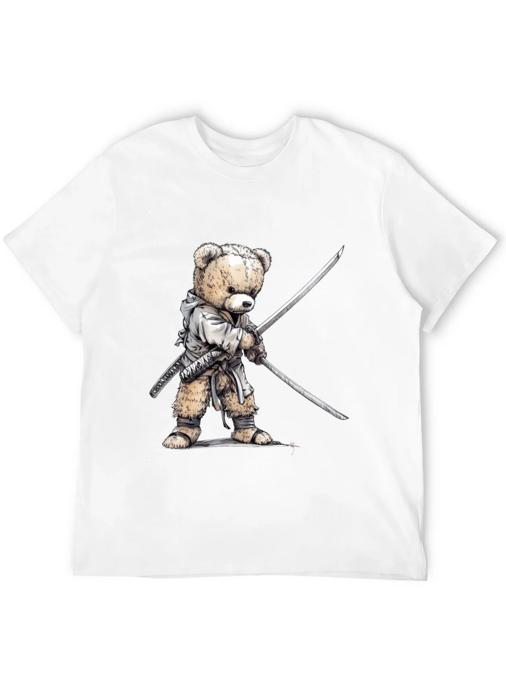 Samurai Bear T-Shirt - Soft Cotton Tee product image 11