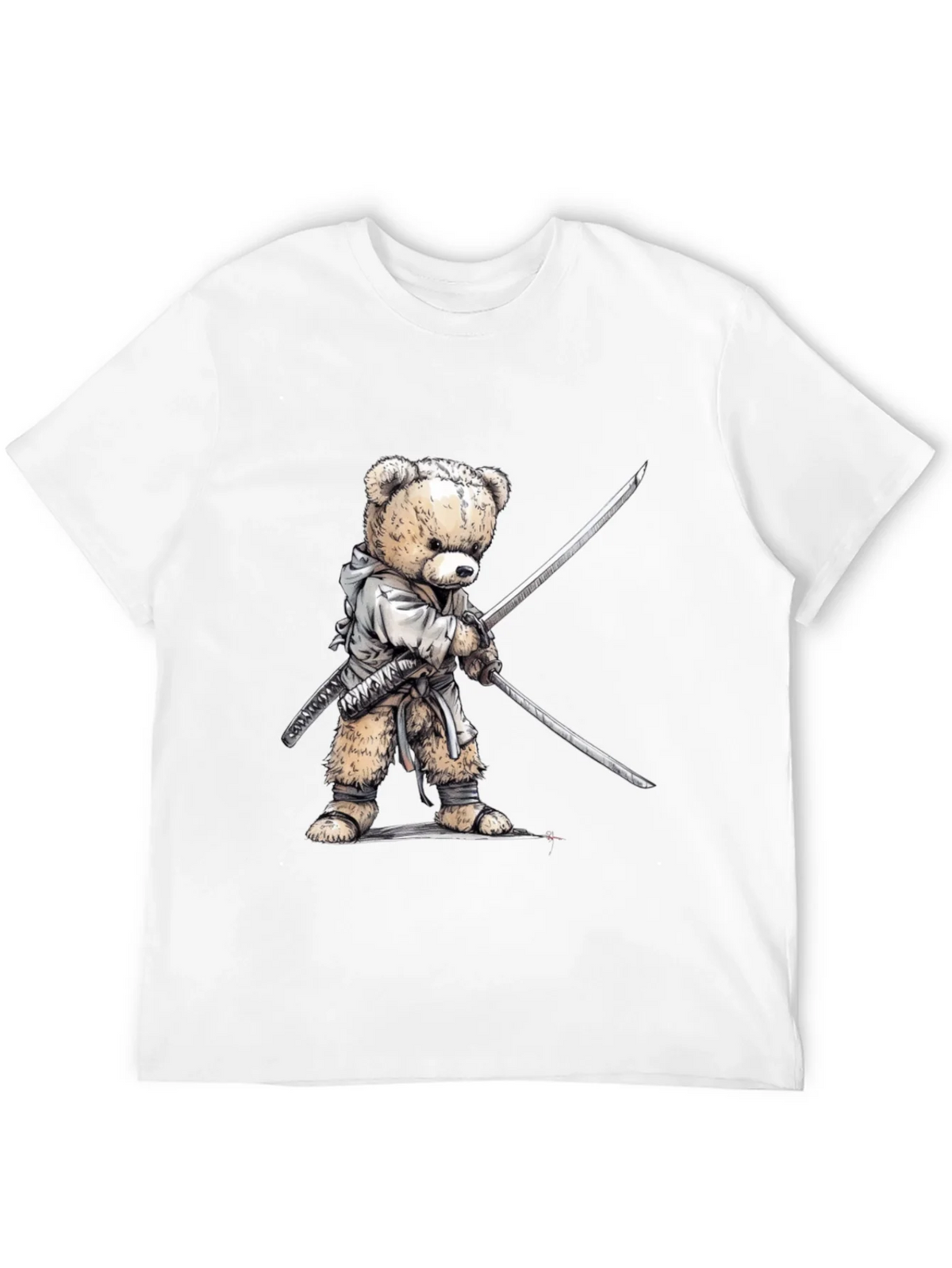 Samurai Bear T-Shirt - Soft Cotton Tee product image 11