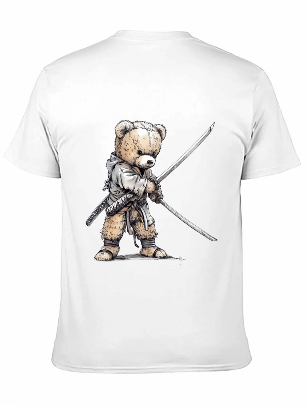 Samurai Bear T-Shirt - Soft Cotton Tee product image 10