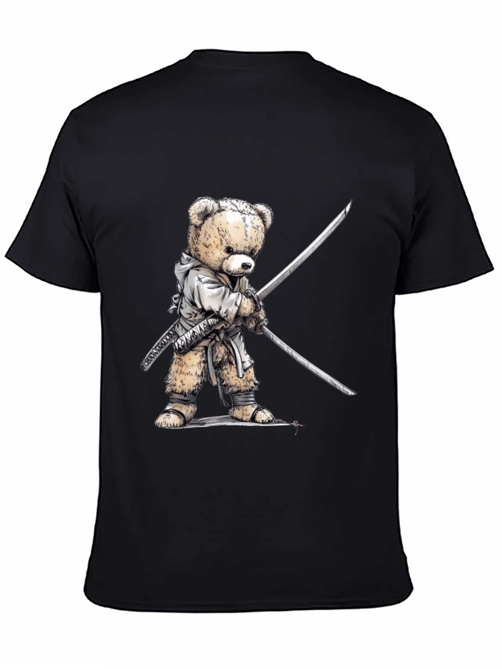 Samurai Bear T-Shirt - Soft Cotton Tee product image 4