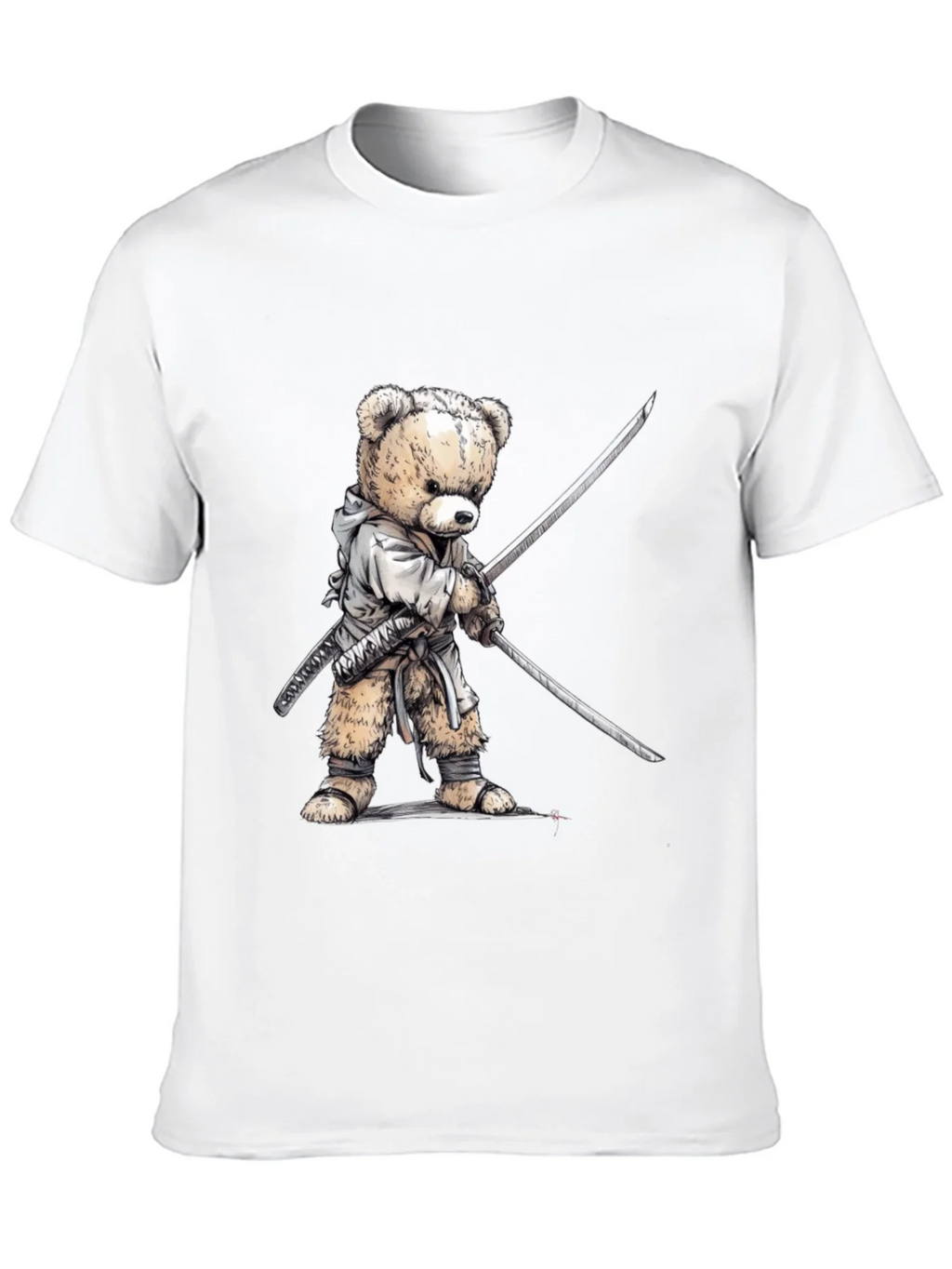 Samurai Bear T-Shirt - Soft Cotton Tee product image 9