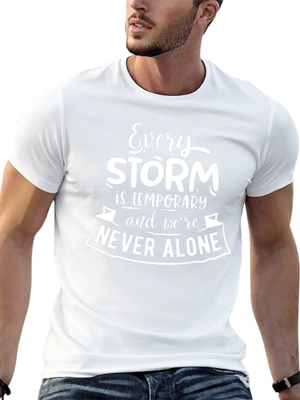 Every Storm Tee - Inspirational Graphic T-Shirt product image 6
