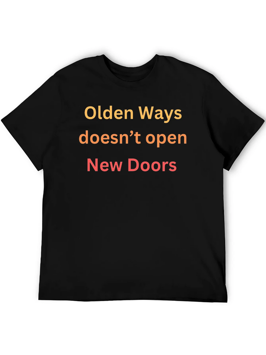 Olden Ways Graphic Tee - Black product image 4