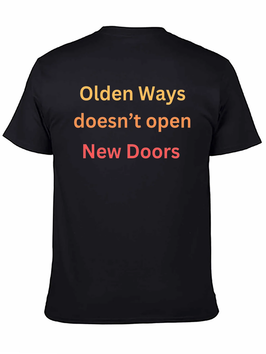 Olden Ways Graphic Tee - Black product image 3