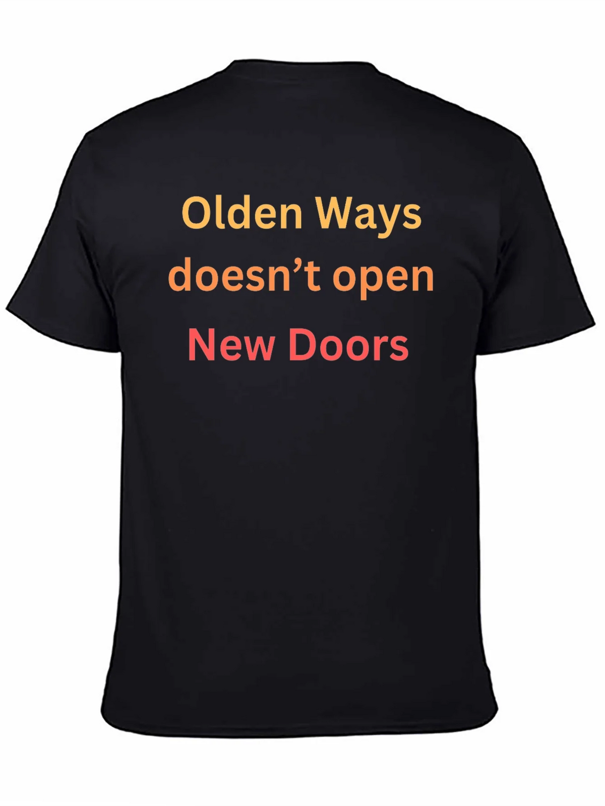 Olden Ways Graphic Tee - Black product image 3