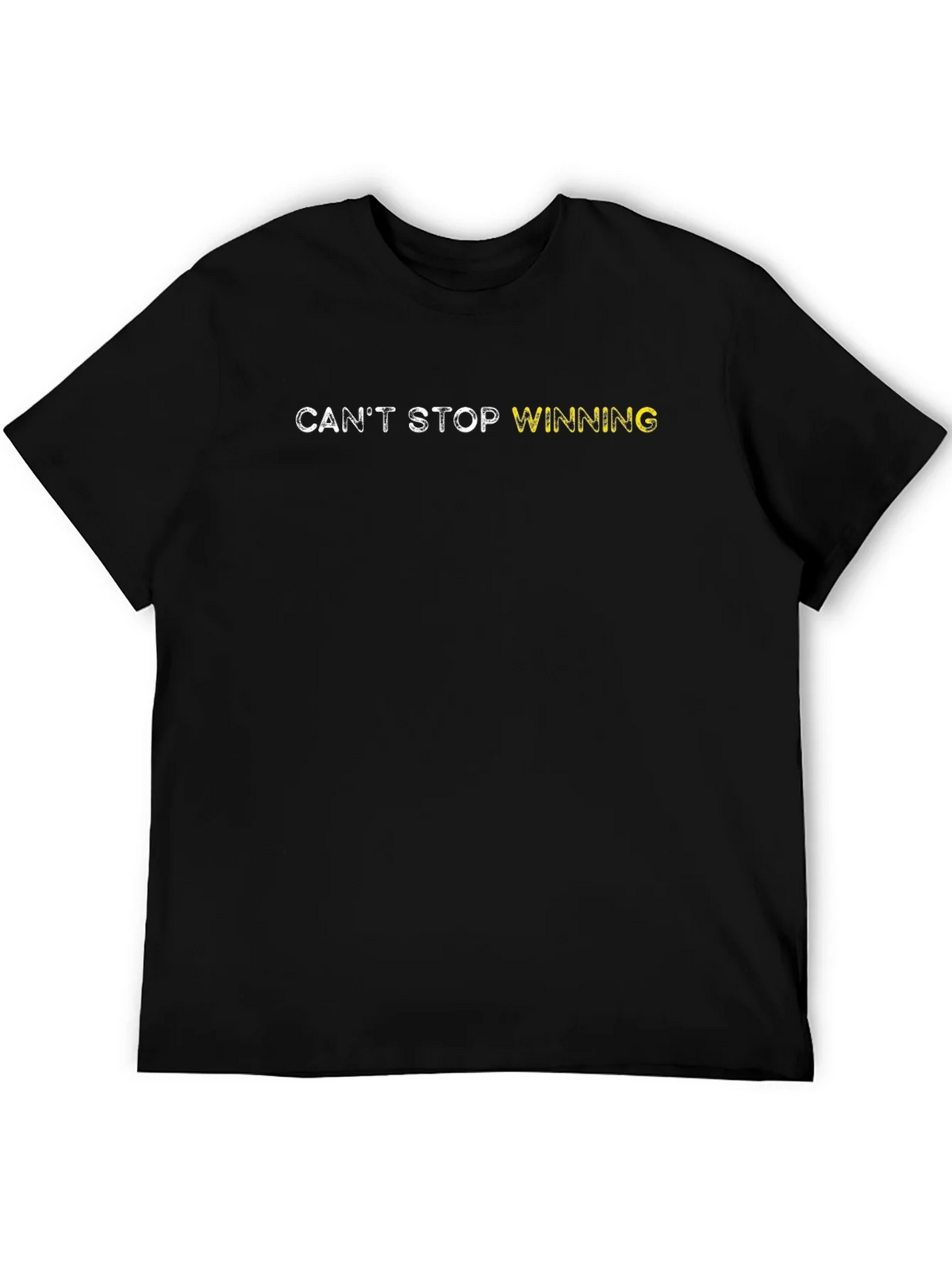Cant Stop Winning Black Graphic Tee product image 5