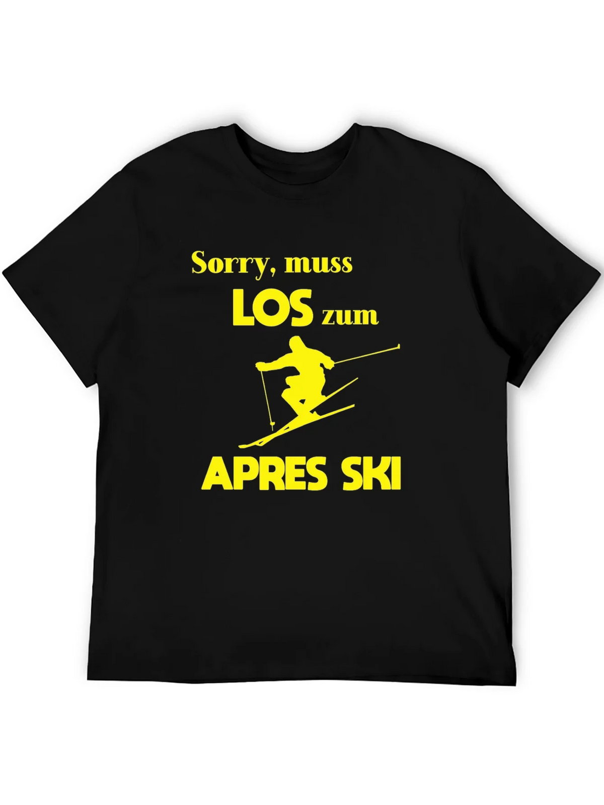 Funny Ski T-Shirt - Sorry Muss Los Zum Apres product image 5