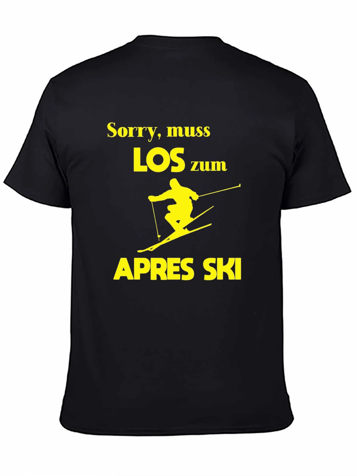 Funny Ski T-Shirt - Sorry Muss Los Zum Apres product image 4