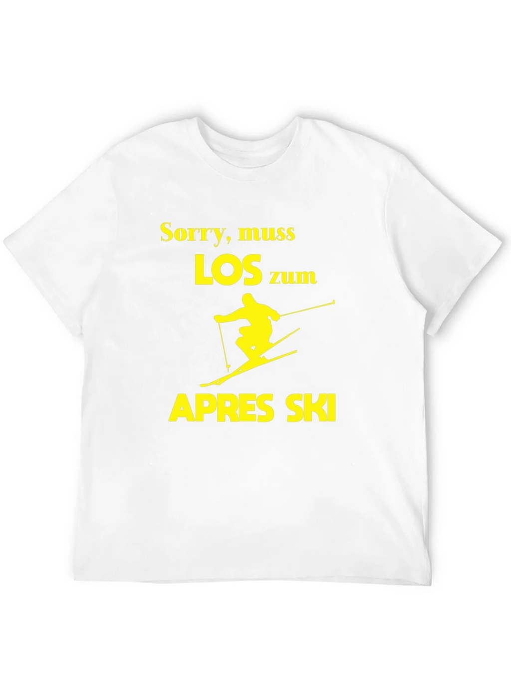 Funny Ski T-Shirt - Sorry Muss Los Zum Apres product image 11