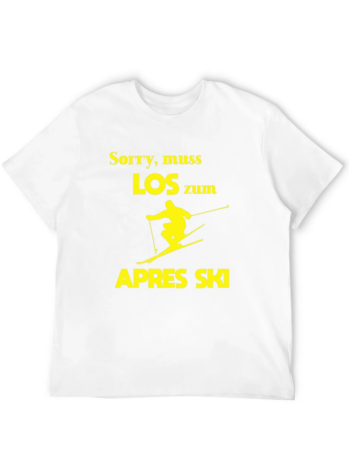 Funny Ski T-Shirt - Sorry Muss Los Zum Apres product image 11